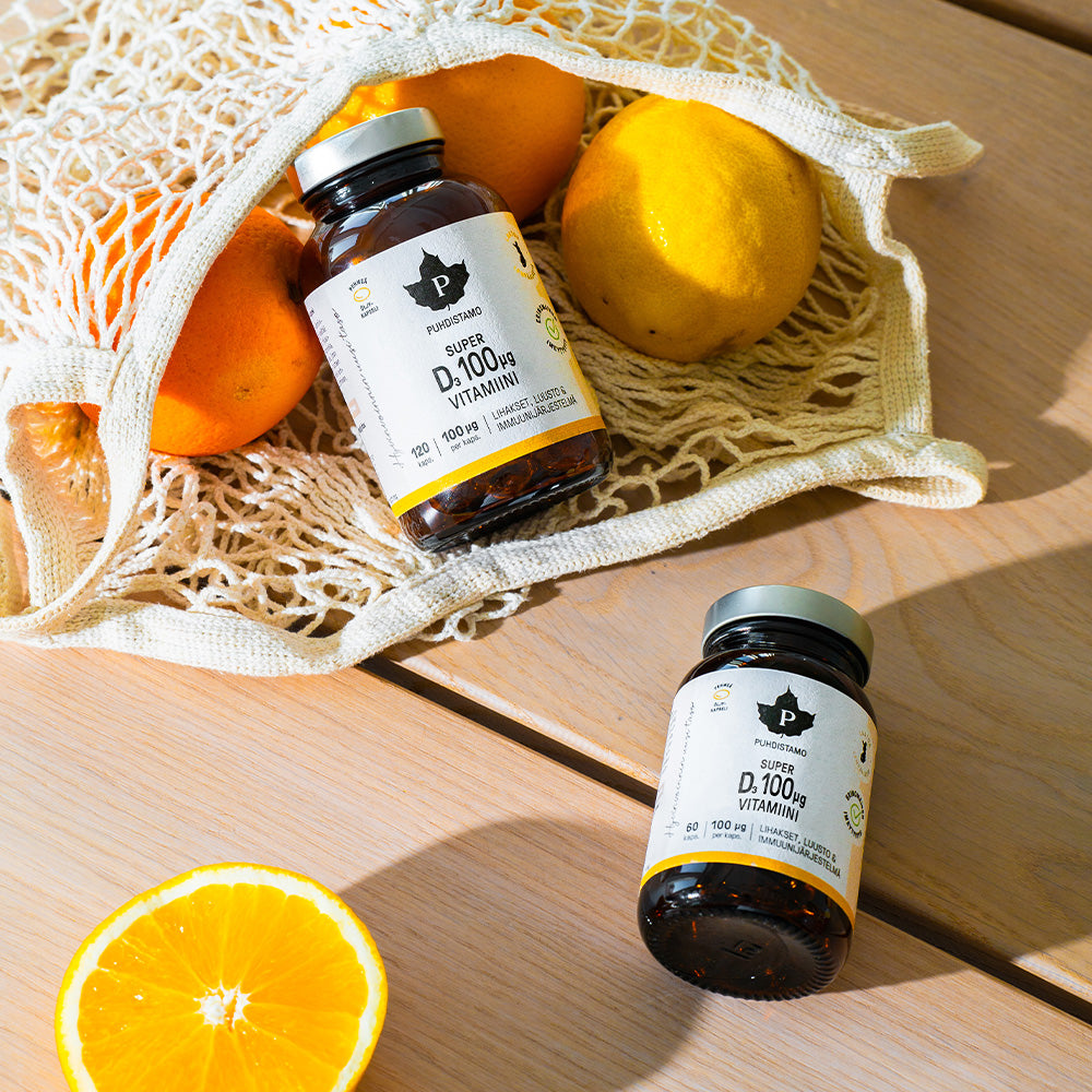Laadukas D-vitamiini