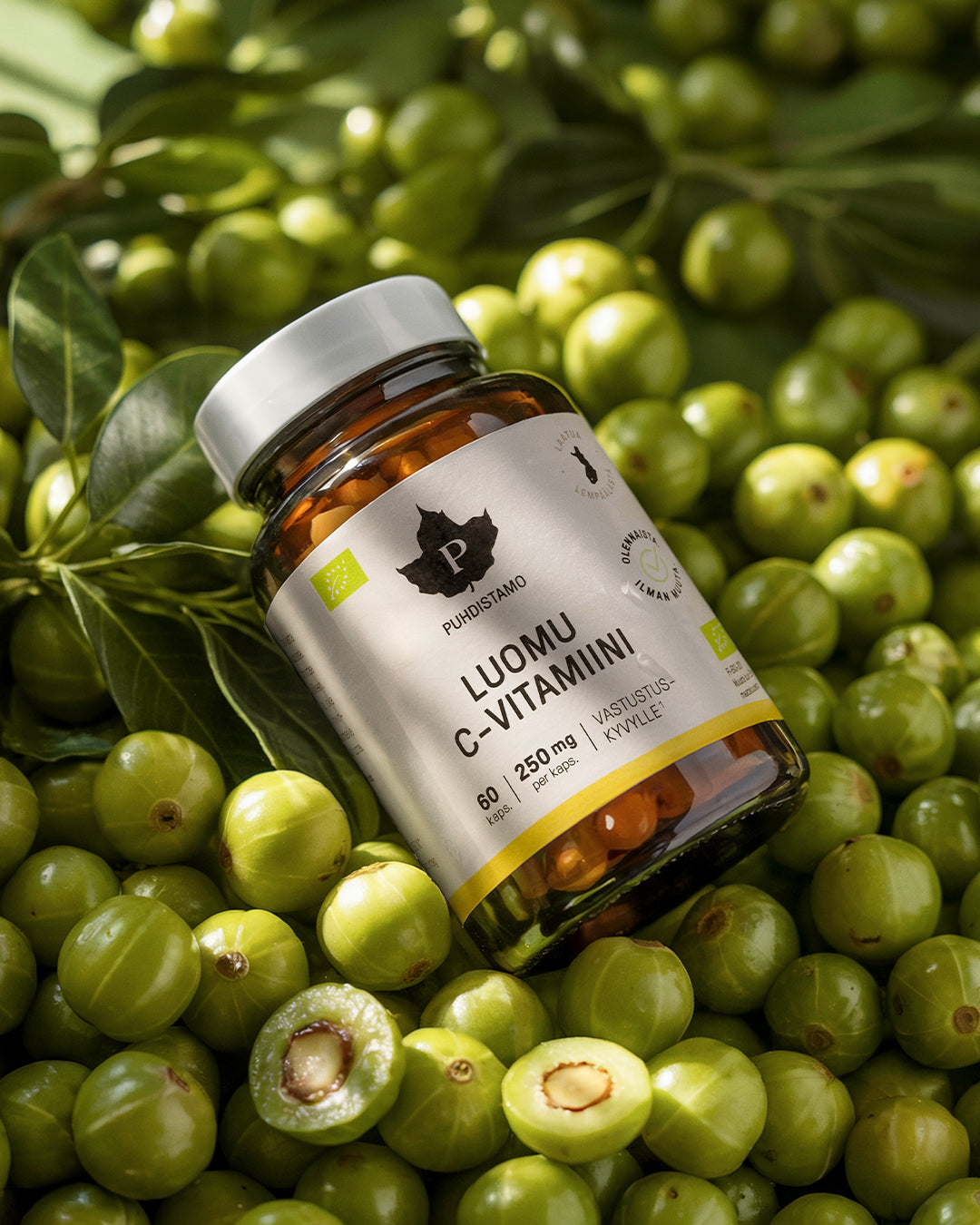 Luomu C-vitamiini - 60 kaps