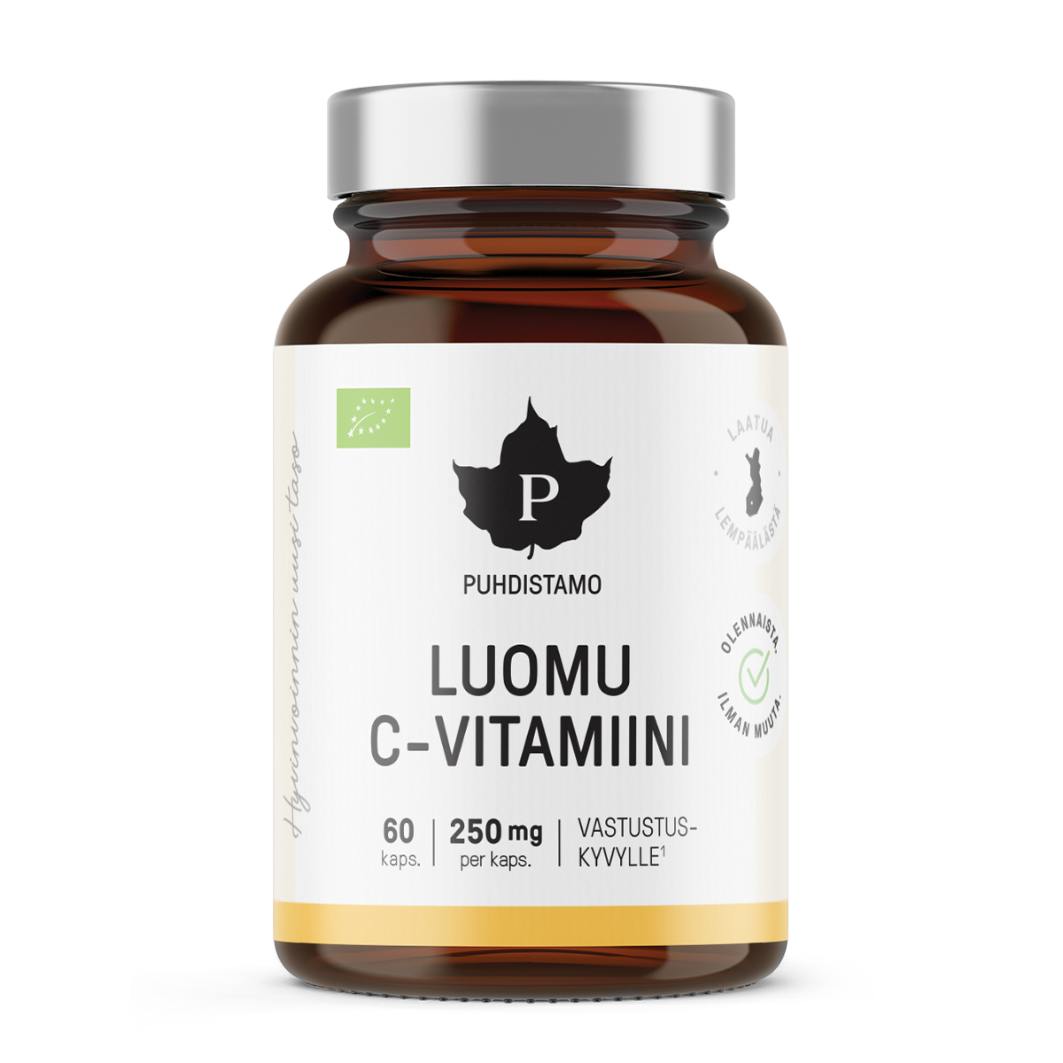 Luomu C-vitamiini - 60 kaps