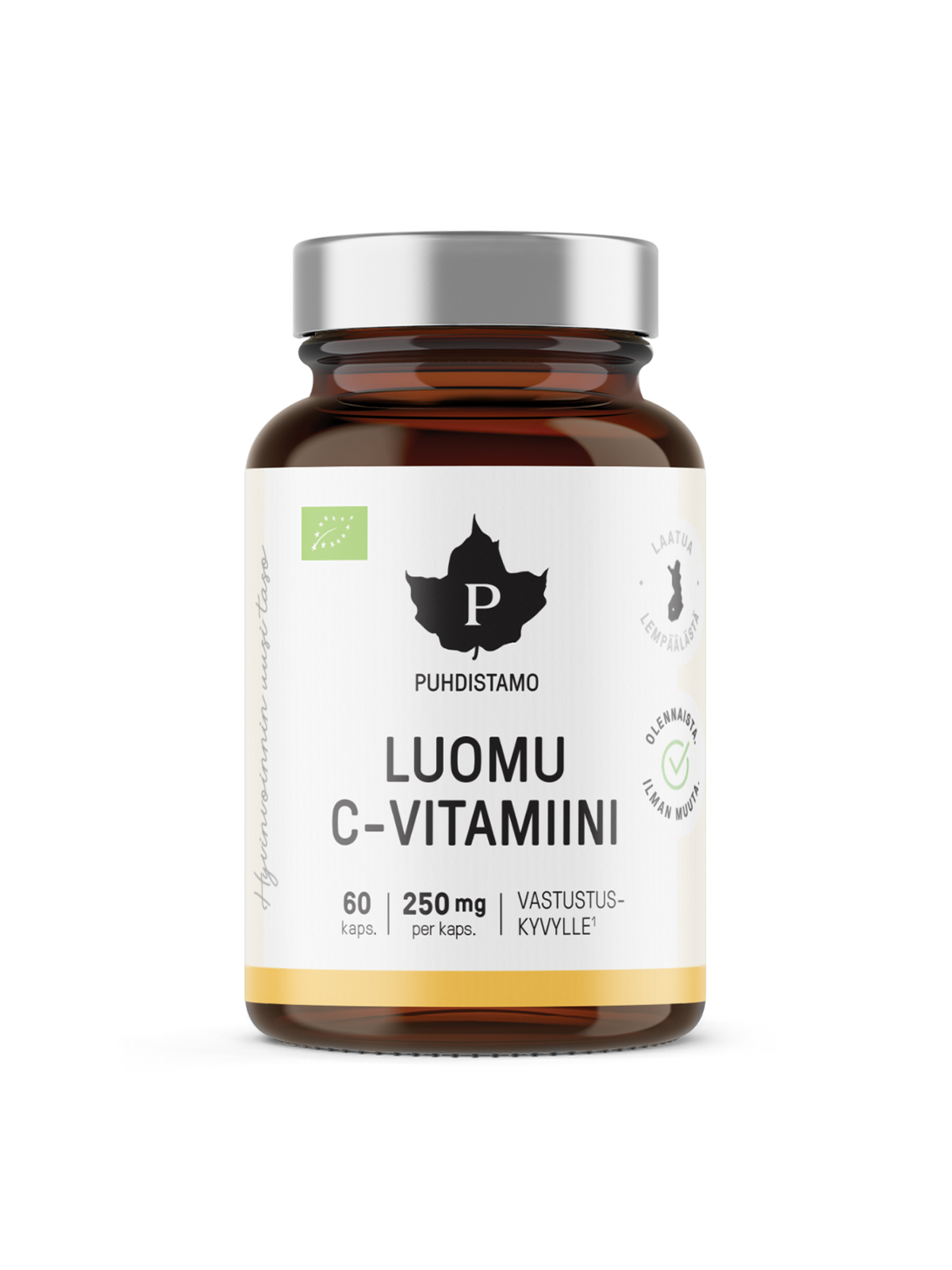 Luomu C-vitamiini - 60 kaps