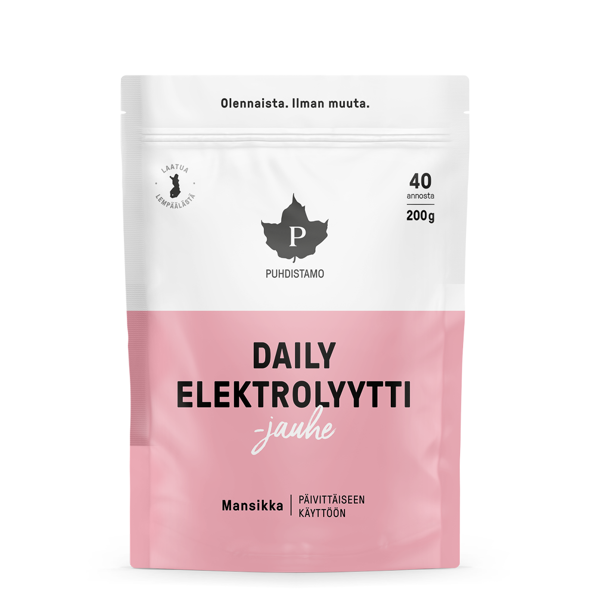 Daily Elektrolyyttijauhe Mansikka - 200 g