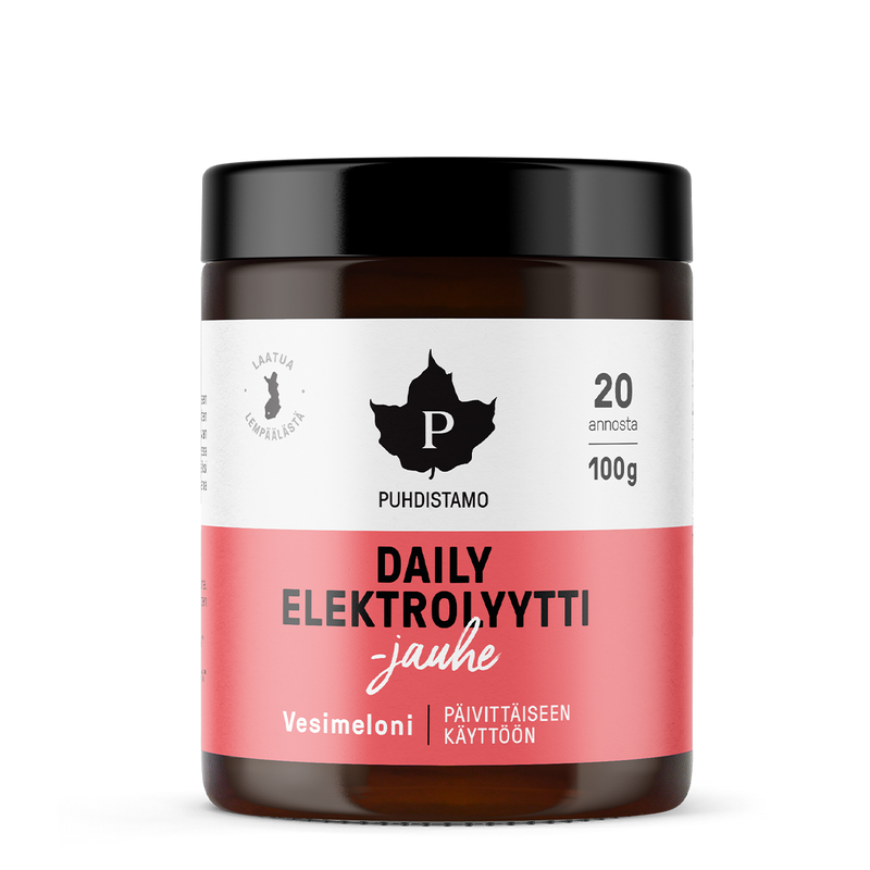 Daily Elektrolyyttijauhe Vesimeloni - 100 g