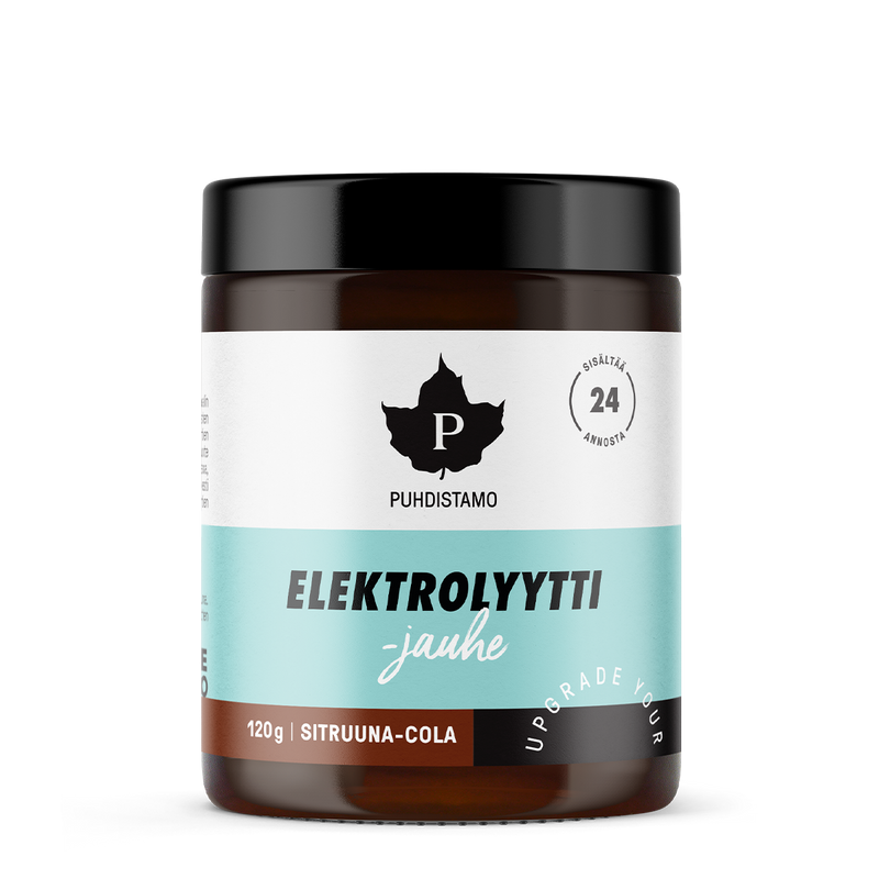 Elektrolyyttijauhe Sitruuna-Cola - 120 g