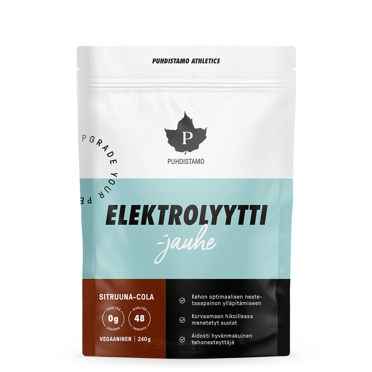 Elektrolyyttijauhe Sitruuna-Cola - 240 g