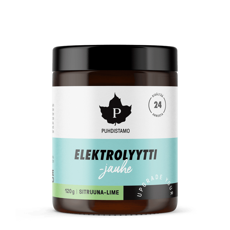 Elektrolyyttijauhe Sitruuna - lime - 120 g