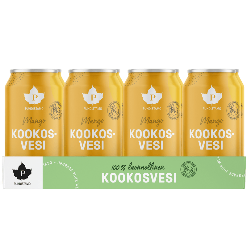 Kookosvesi Mango - 310 ml 12 - pack