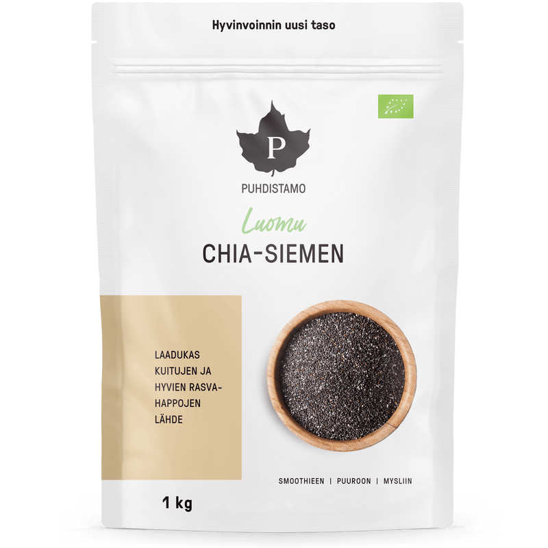 Luomu Chia - siemen - 1 kg