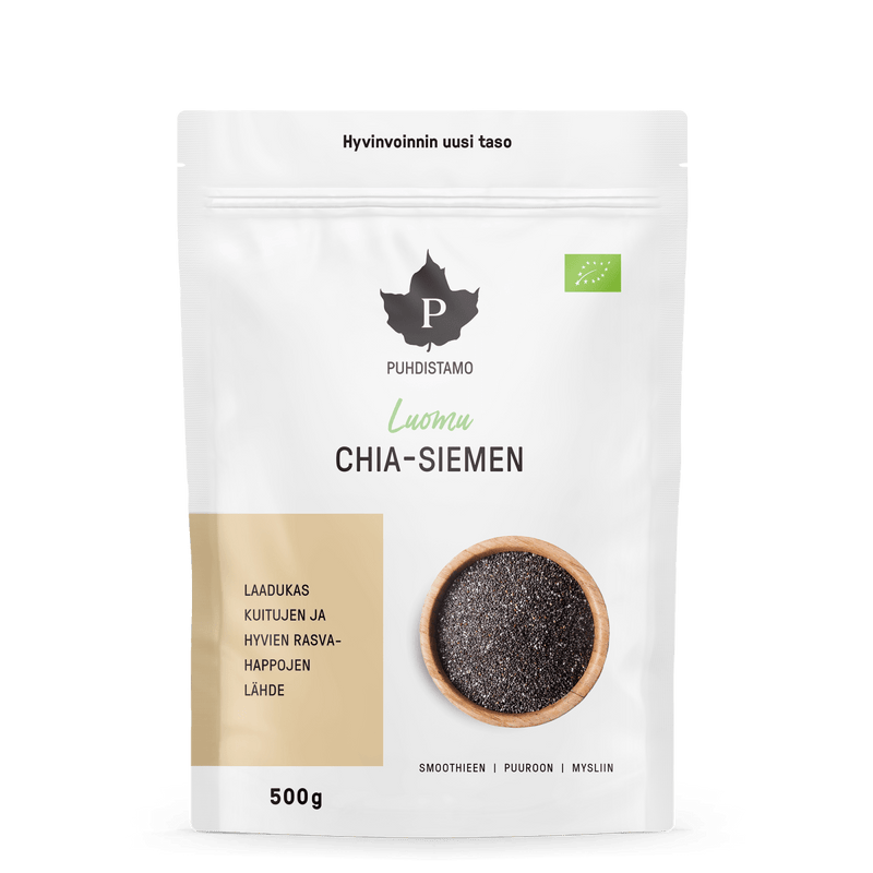 Luomu Chia - siemen - 500 g