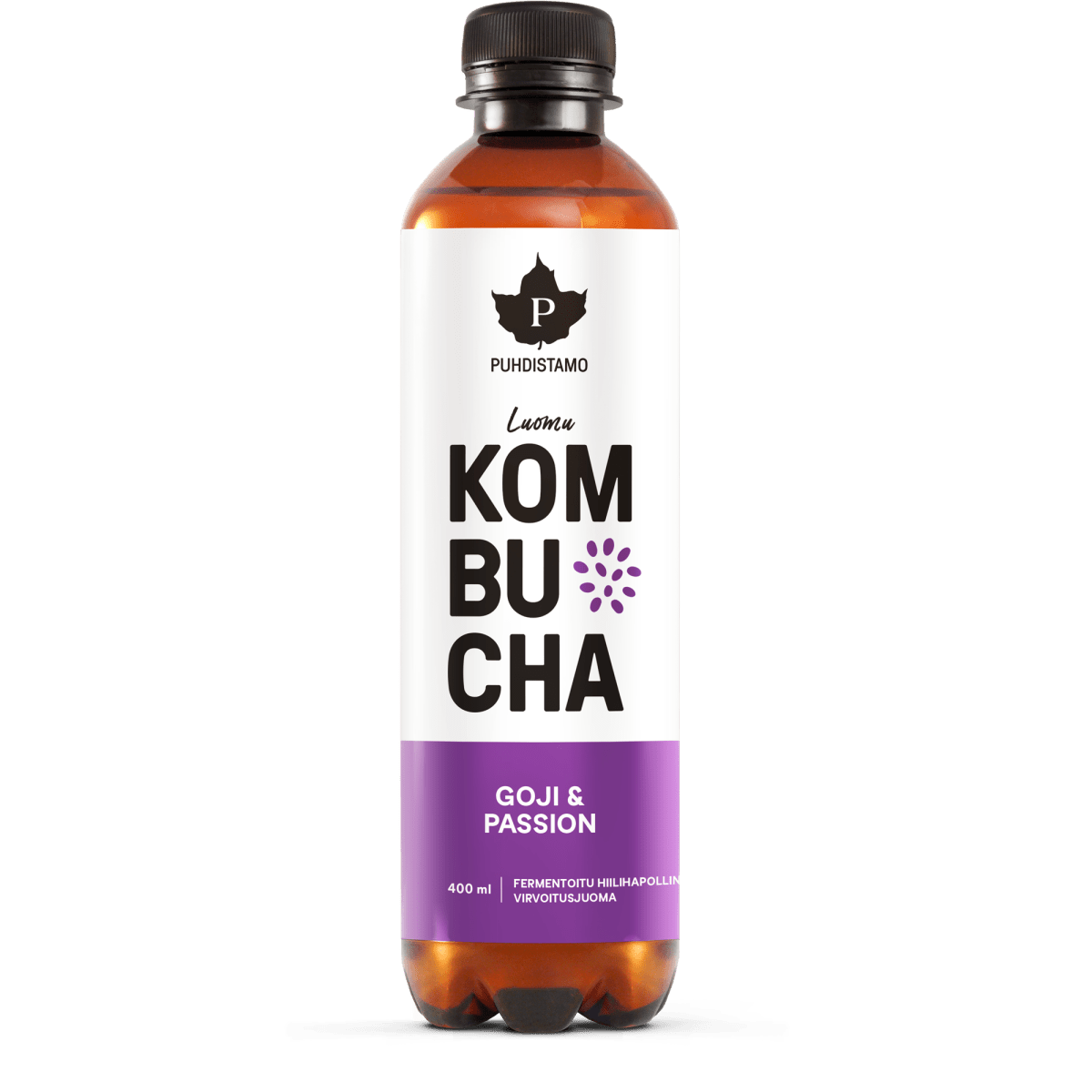 Luomu Kombucha Goji - Passion - 400 ml