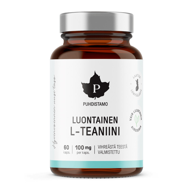 Luontainen L - teaniini - 60 kaps