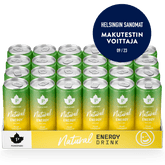 Natural Energy Drink Pear Lemonade - 330 ml 24 - pack