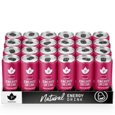 Natural Energy Drink Raspberry Strong - 330 ml 24 - pack