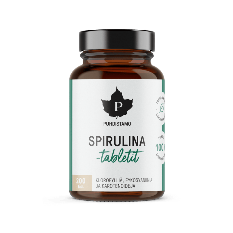 Spirulinatabletit - 200 tabl.