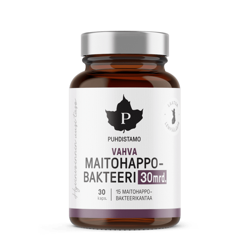 Vahva Maitohappobakteeri 30 mrd. - 30 kaps