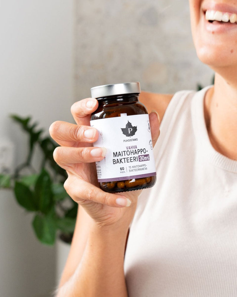 Vahva Maitohappobakteeri 30 mrd. - 60 kaps
