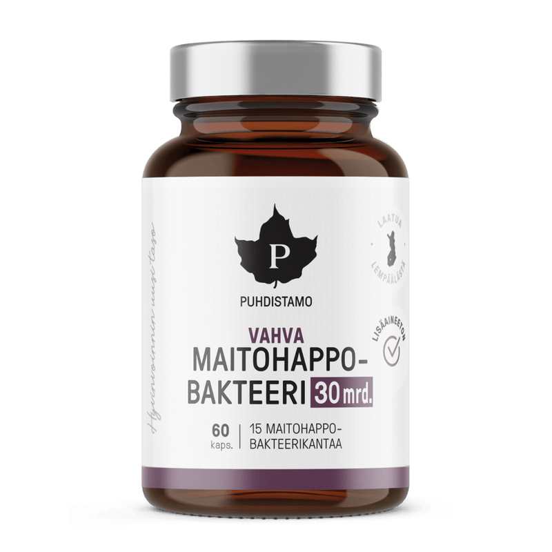 Vahva Maitohappobakteeri 30 mrd. - 60 kaps