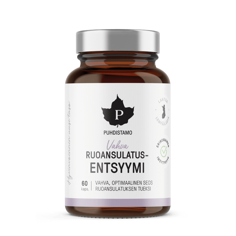 Vahva ruoansulatusentsyymi - 60 kaps