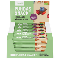 Puhdas Snack - Mustikka, Karpalo, Goji - 40 g 20-pack
