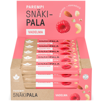 Parempi Snäkipala Vadelma - 40 g 20-pack