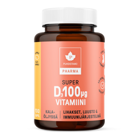 Super D-vitamiini 100 µg - 100 kaps