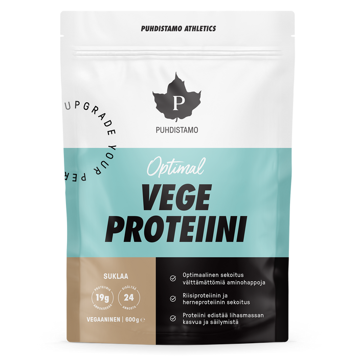 Optimal VEGE Proteiini - Suklaa 600 g