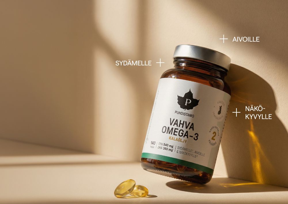 Omega-3 - Puhdistamo