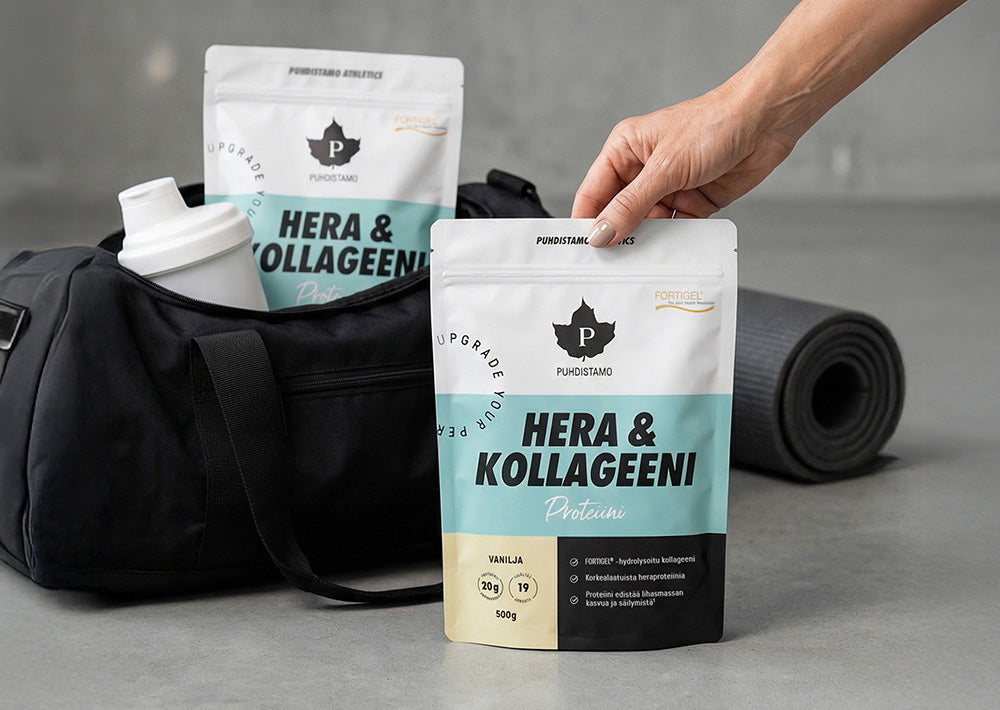 Urheilulisäravinteet - Puhdistamo