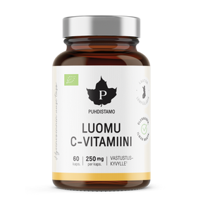 Luomu C-vitamiini - 60 kaps