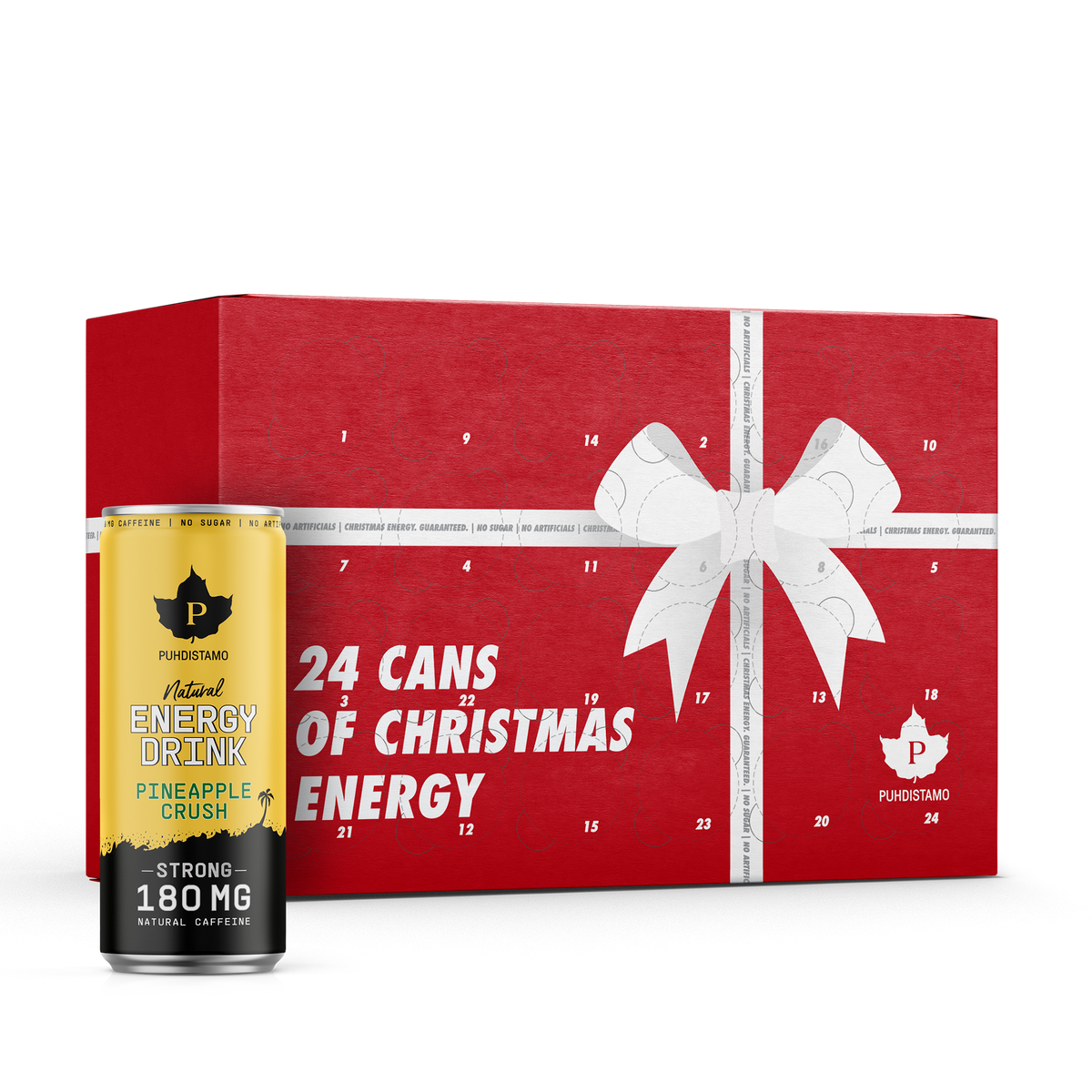 Natural Energy Drink - Joulukalenteri 24-pack