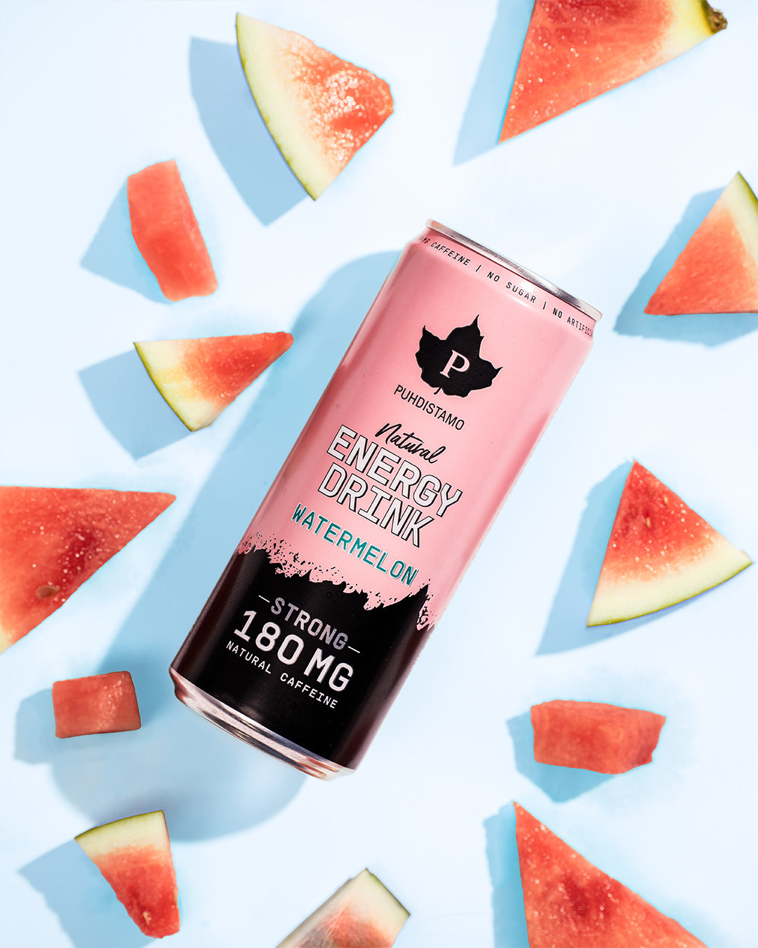 Natural Energy Drink Watermelon Strong - 330 ml