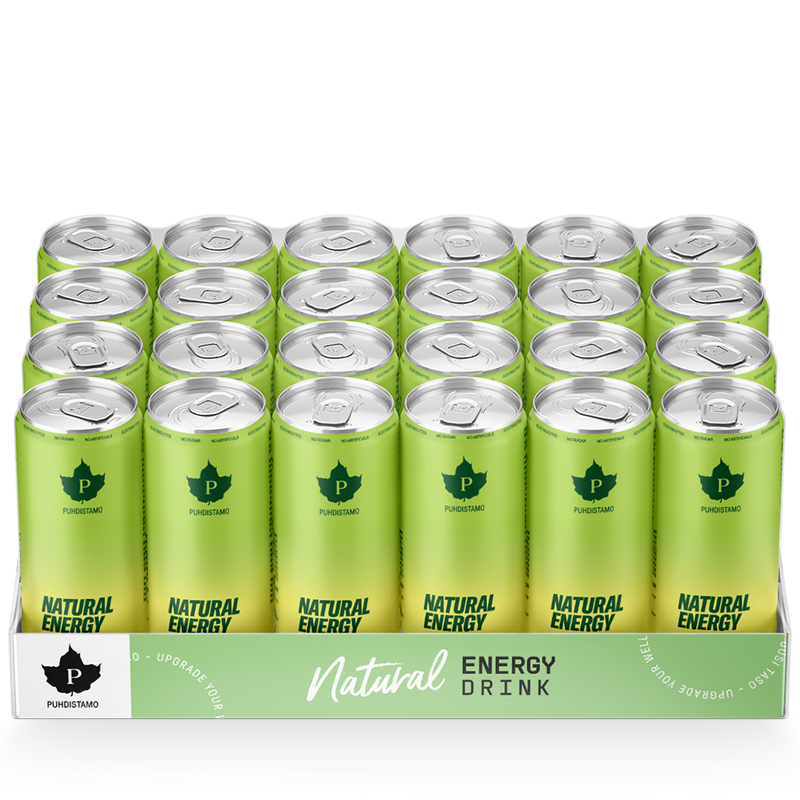 Natural Energy Pear - 330 ml 24-pack
