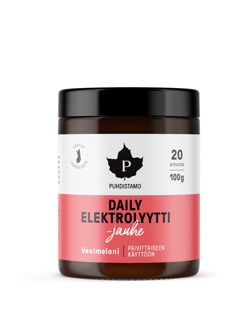 Daily Elektrolyyttijauhe Vesimeloni - 100 g
