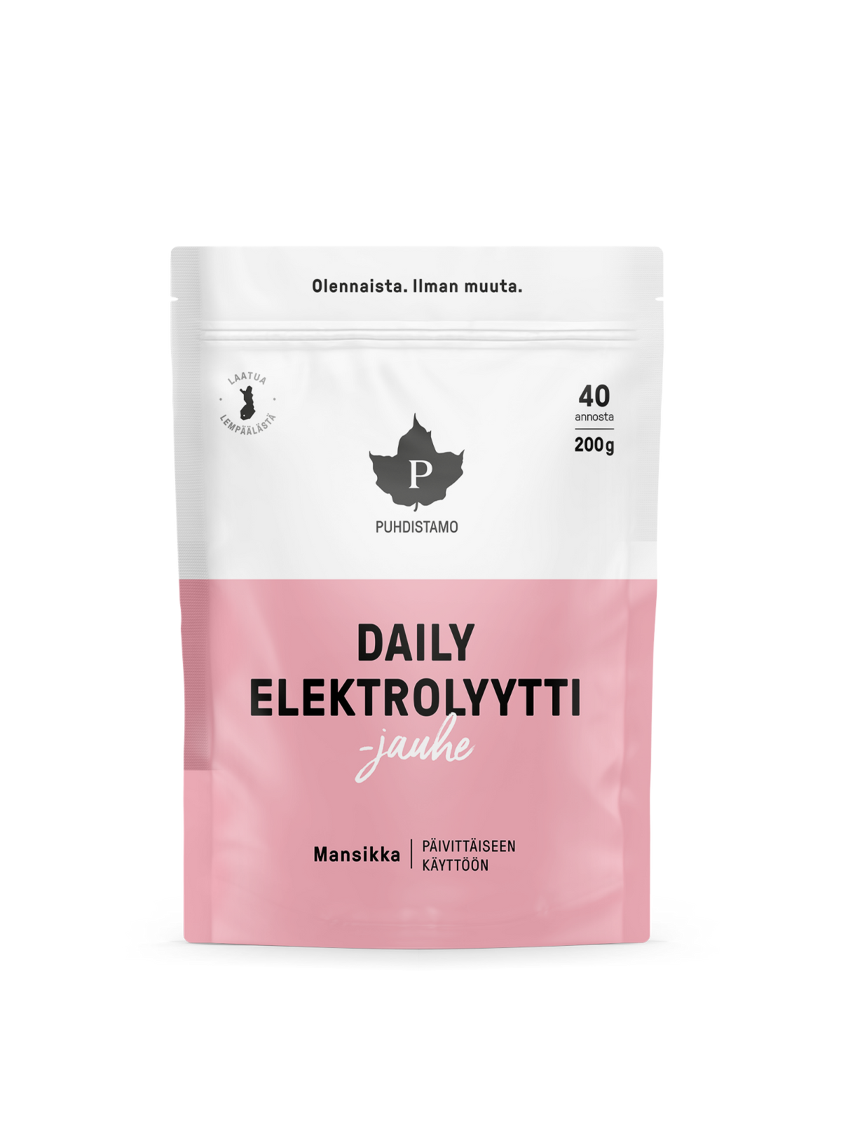 Daily Elektrolyyttijauhe Mansikka - 200 g