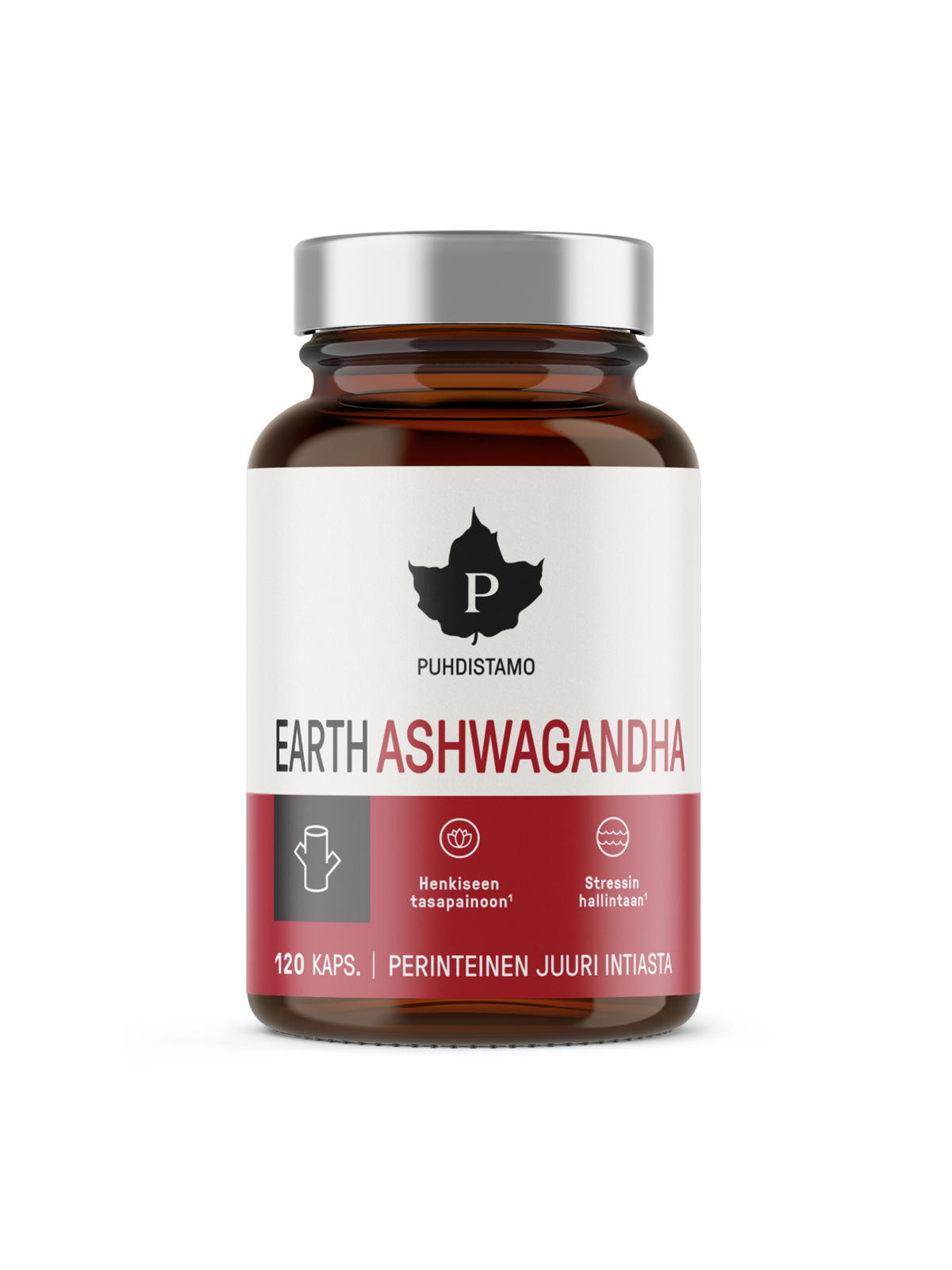 Puhdistamo Earth Ashwagandha - 120 kaps
