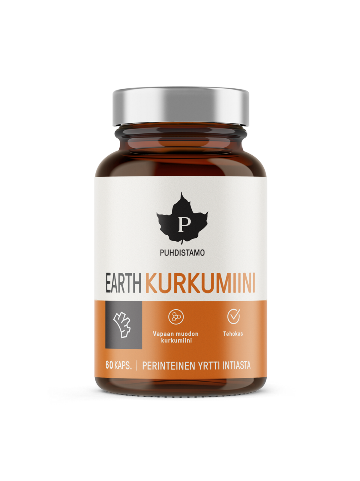 Puhdistamo Earth Kurkumiini - 60 kaps