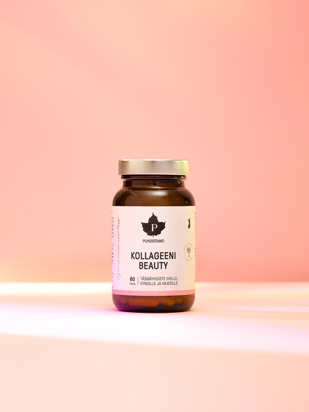 Puhdistamon Kollageeni Beauty 60 kapselin purkki