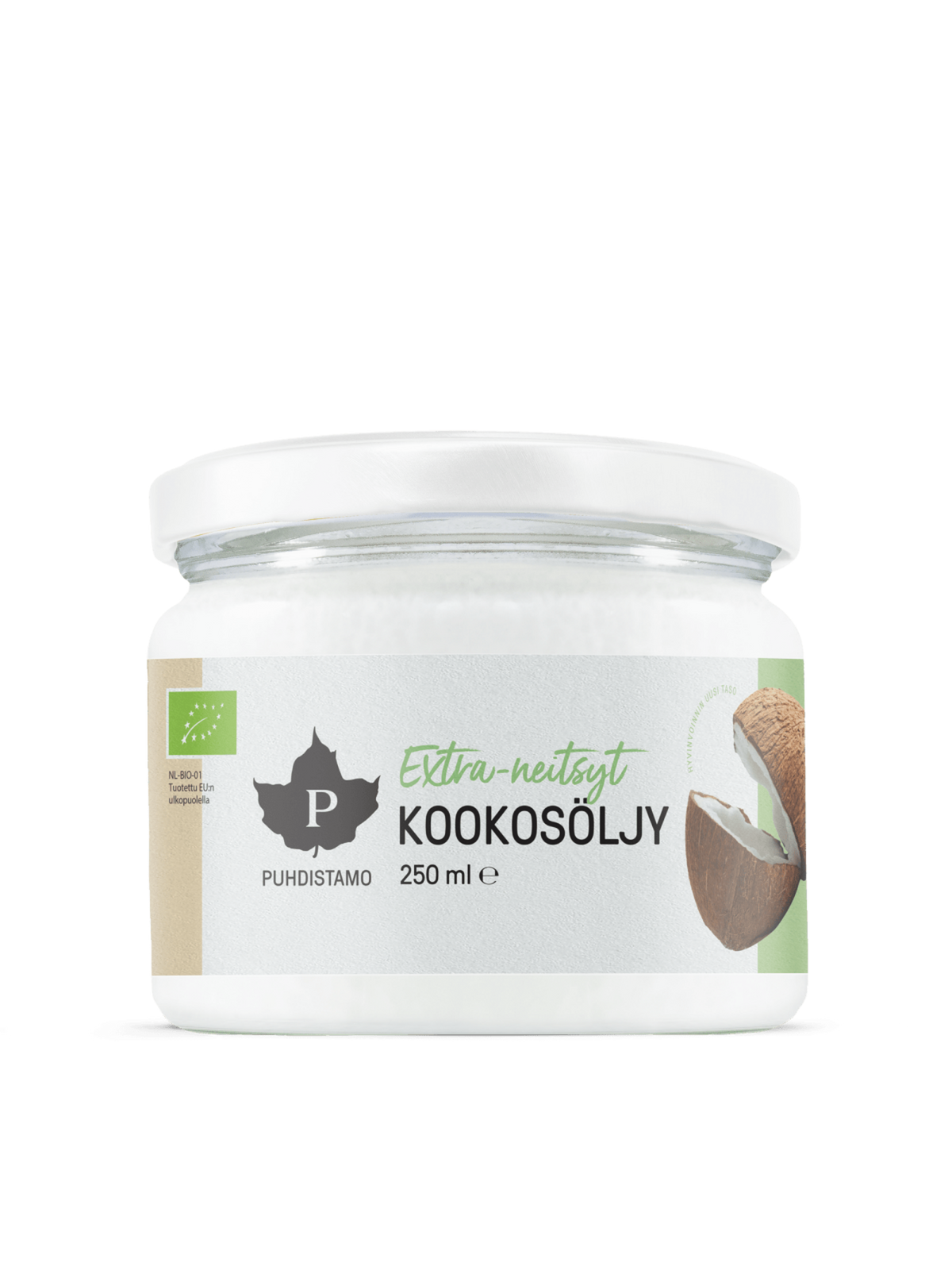 Luomu Extra-neitsytkookosöljy - 250 ml