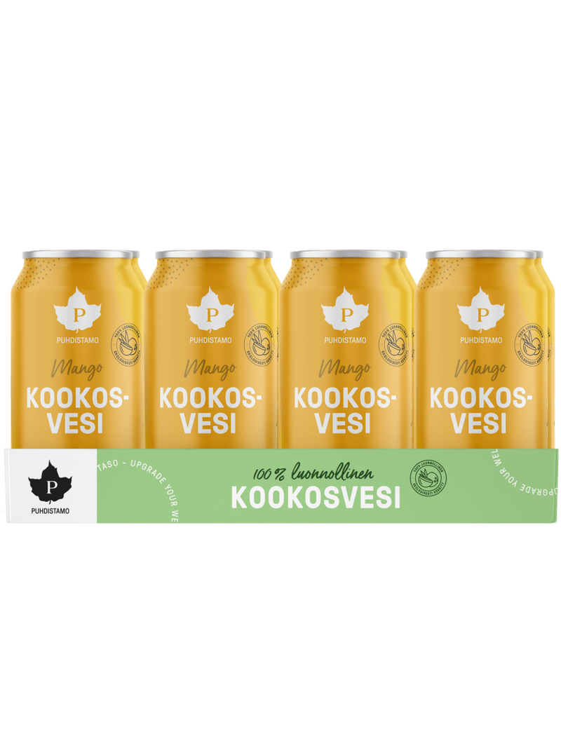 Kookosvesi Mango - 310 ml 12-pack