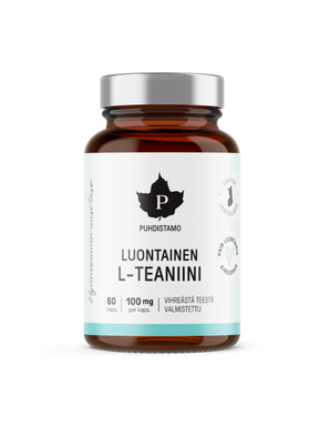 Luontainen L-teaniini - 60 kaps