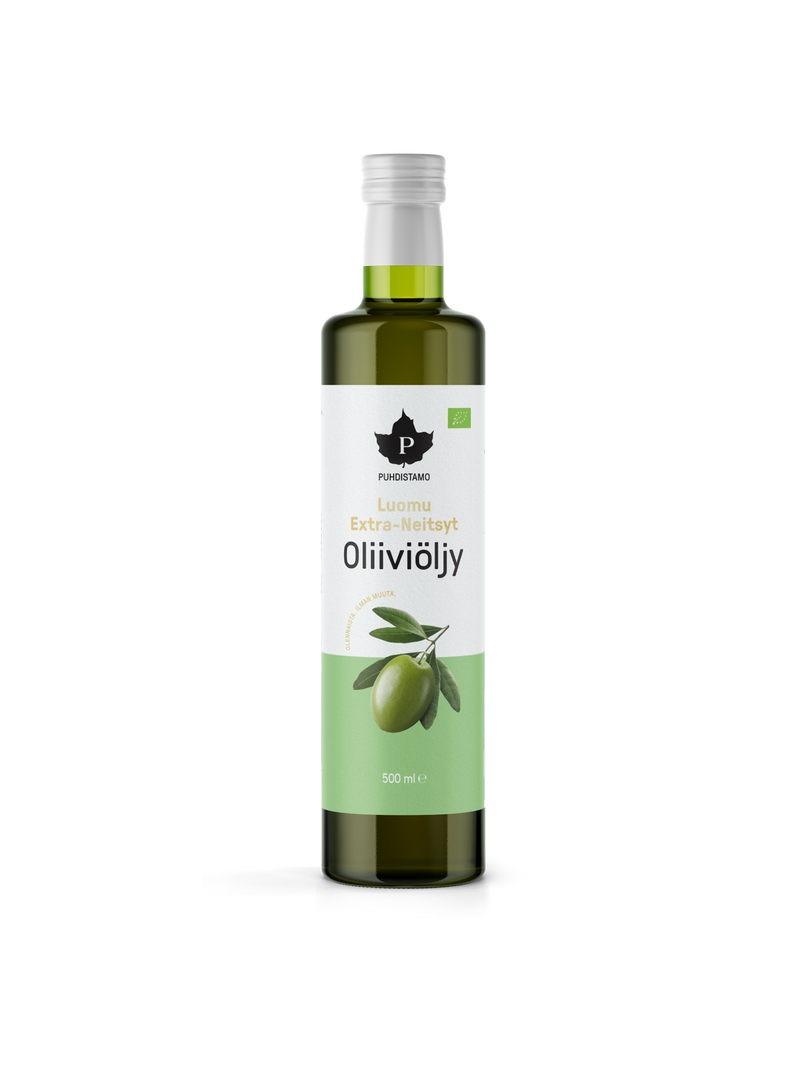 Luomu Extra Neitsyt Oliiviöljy - 500 ml
