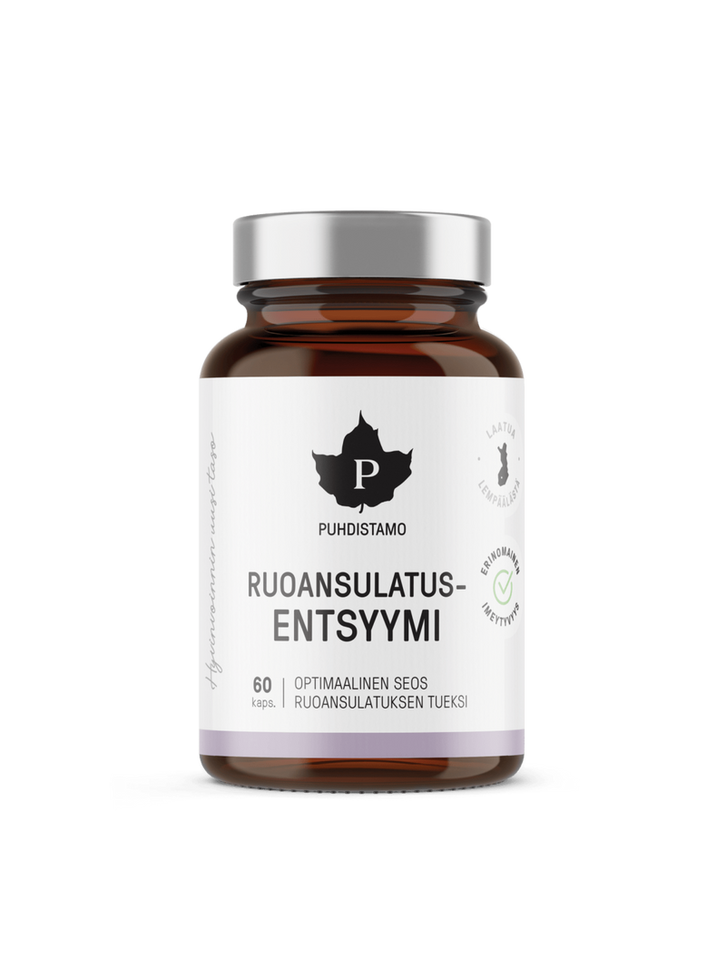 Ruoansulatusentsyymi - 60 kaps