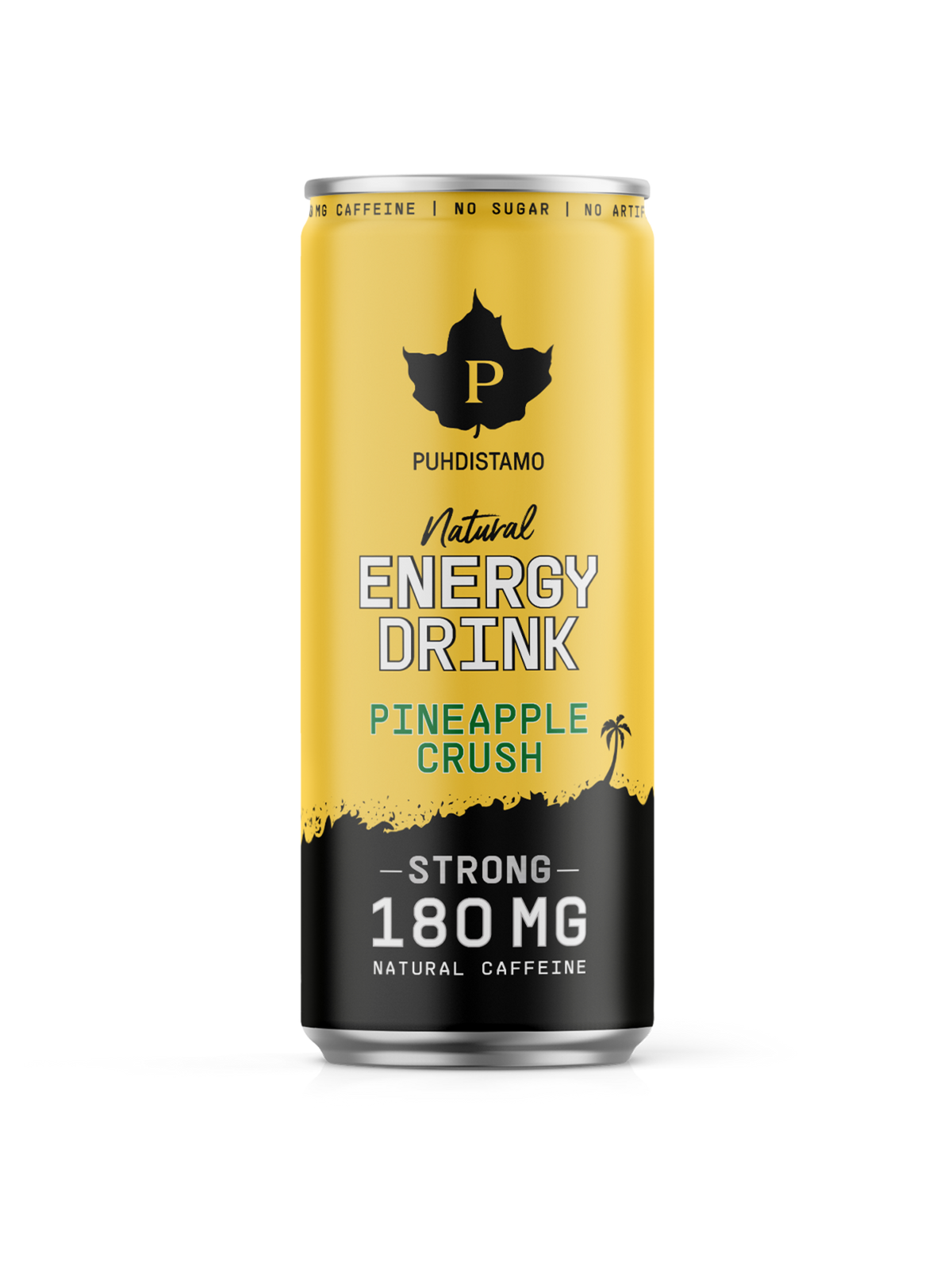 Natural Energy Drink Pineapple Crush Strong - 330 ml