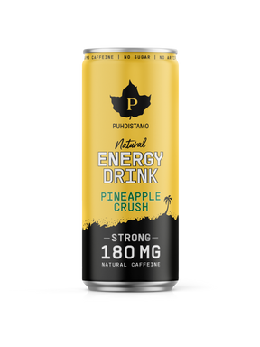 Natural Energy Drink Pineapple Crush Strong - 330 ml