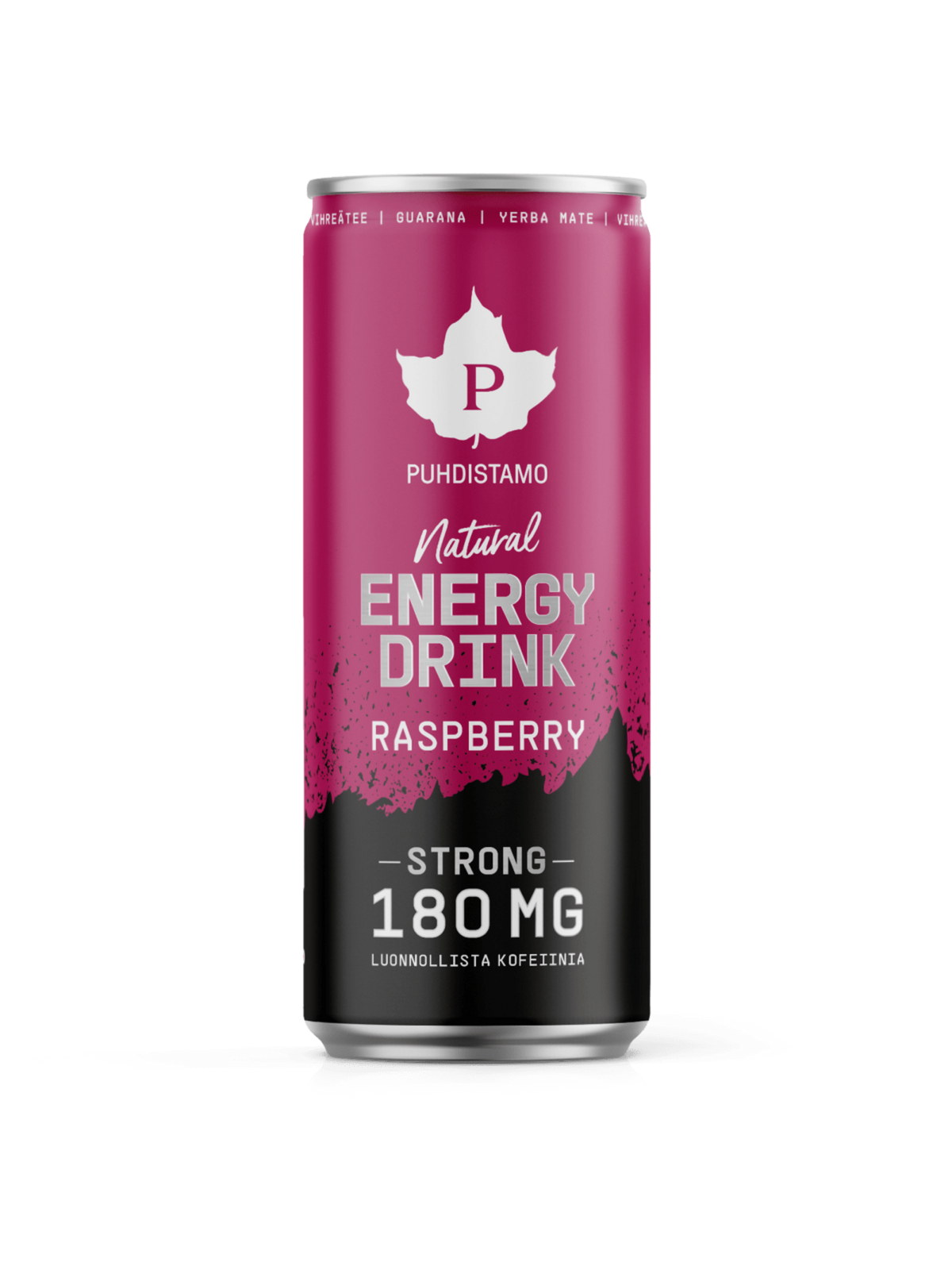 Natural Energy Drink Raspberry Strong - 330 ml