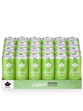 Natural Energy Drink Vihreä omena - 330 ml 24-pack