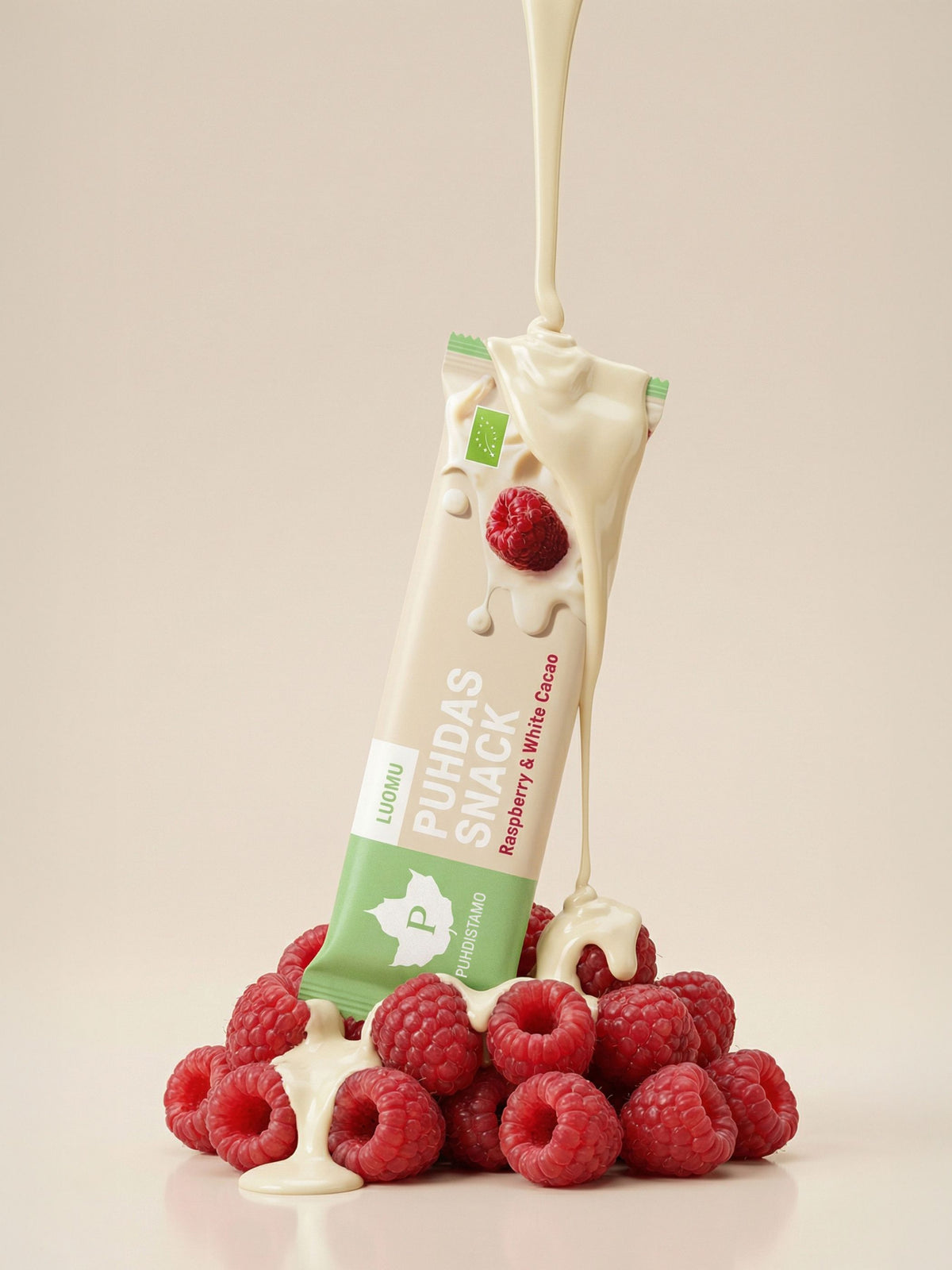 Puhdas Snack™ - Raspberry & White Cacao - 40 g