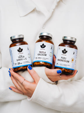 Tripla Sinkki + C 25 mg - 120 kaps