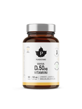 Vahva D-vitamiini 50 μg - 60 kaps