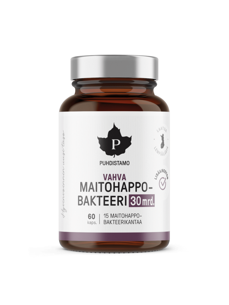 Vahva Maitohappobakteeri 12 mrd. - 60 kaps