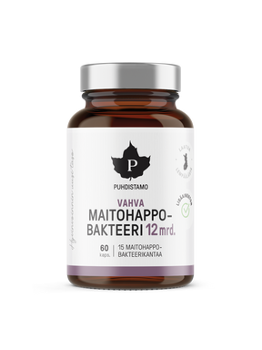 Vahva Maitohappobakteeri 12 mrd. - 60 kaps